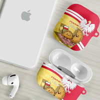 Poland Pierogi AirPods Case Polish Dumplings With Coat Of Arms
