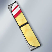 Poland Pierogi Auto Sun Shade Polish Dumplings With Coat Of Arms