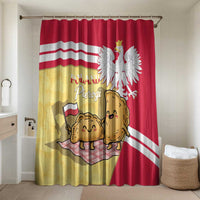Poland Pierogi Bathroom Set Polish Dumplings With Coat Of Arms