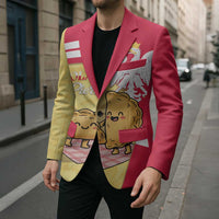 Personalised Poland Pierogi Blazer Polish Dumplings With Coat Of Arms