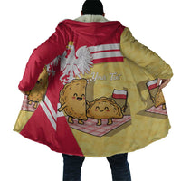 Personalised Poland Pierogi Cloak Polish Dumplings With Coat Of Arms