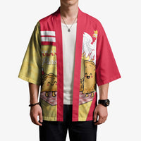Personalised Poland Pierogi Kimono Polish Dumplings With Coat Of Arms