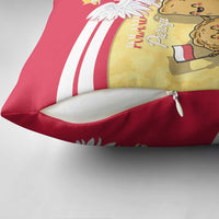 Poland Pierogi Pillow Cover Polish Dumplings With Coat Of Arms