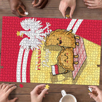 Poland Pierogi Puzzle Polish Dumplings With Coat Of Arms