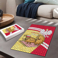 Poland Pierogi Puzzle Polish Dumplings With Coat Of Arms