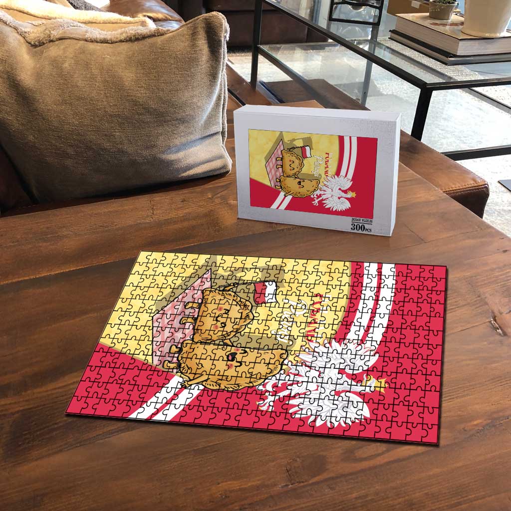 Poland Pierogi Puzzle Polish Dumplings With Coat Of Arms