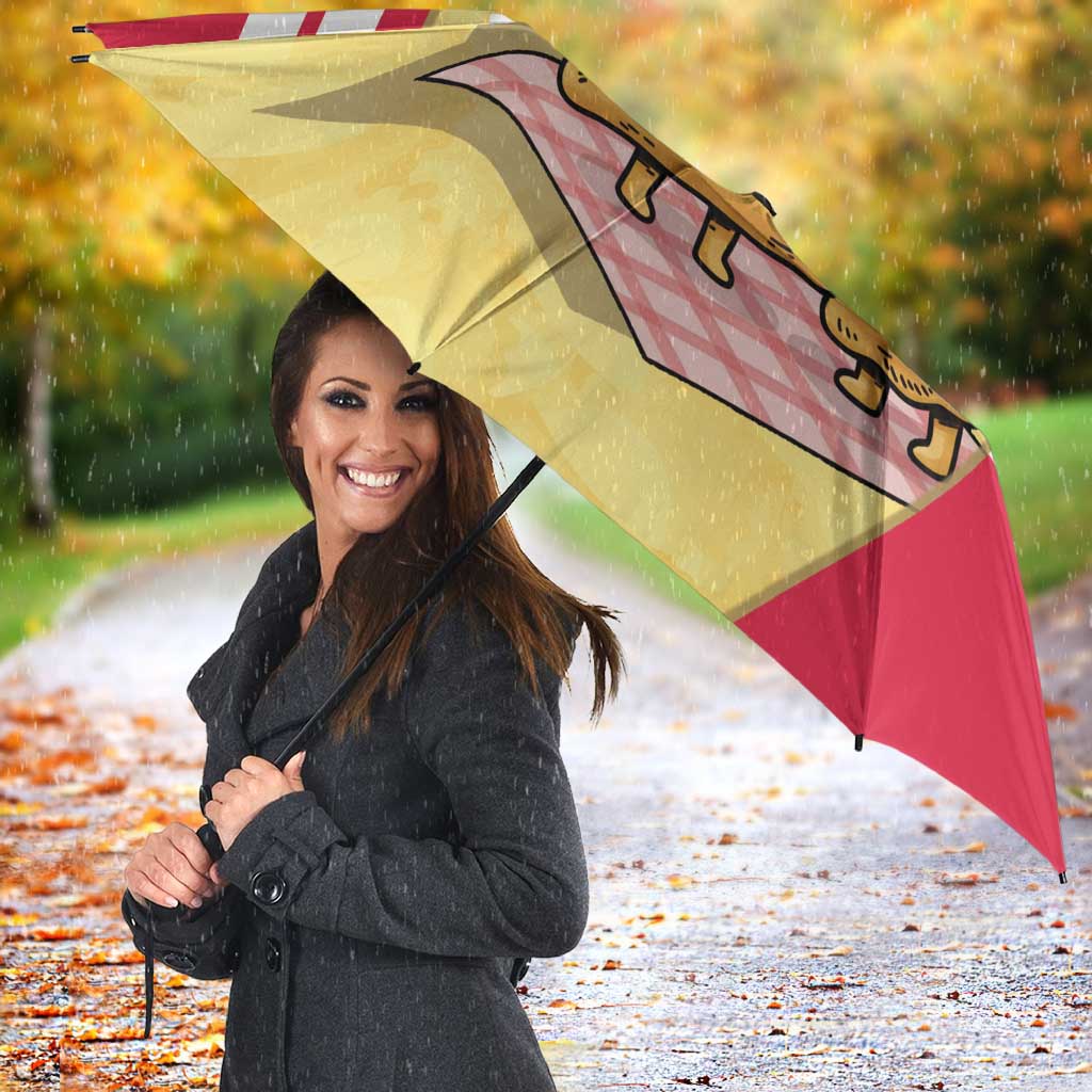 Poland Pierogi Umbrella Polish Dumplings With Coat Of Arms