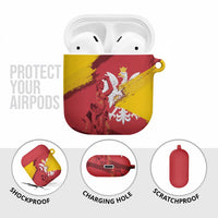 Mermaid of Warsaw Poland AirPods Case Polish Capital City Grunge Style