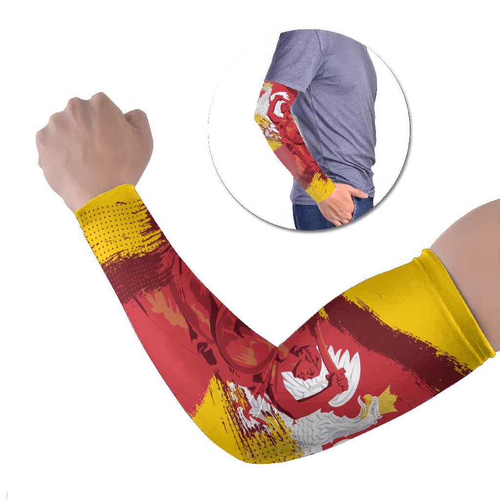 Mermaid of Warsaw Poland Arm Sleeves Polish Capital City Grunge Style