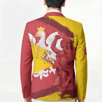 Mermaid of Warsaw Poland Blazer Polish Capital City Grunge Style