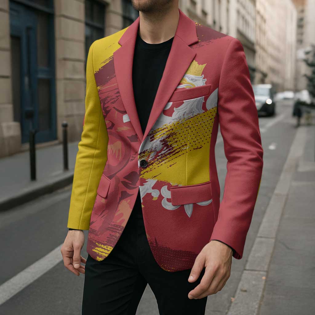 Mermaid of Warsaw Poland Blazer Polish Capital City Grunge Style