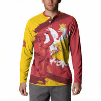 Mermaid of Warsaw Poland Button Sweatshirt Polish Capital City Grunge Style
