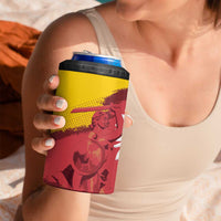Mermaid of Warsaw Poland 4 in 1 Can Cooler Tumbler Polish Capital City Grunge Style