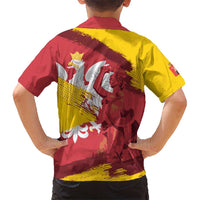 Mermaid of Warsaw Poland Hawaiian Shirt Polish Capital City Grunge Style