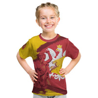 Mermaid of Warsaw Poland Kid T Shirt Polish Capital City Grunge Style