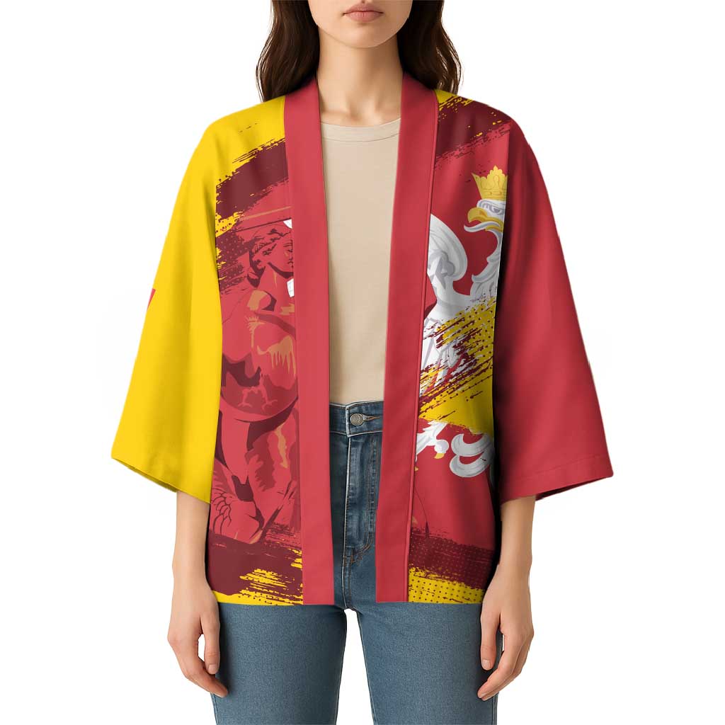 Mermaid of Warsaw Poland Kimono Polish Capital City Grunge Style