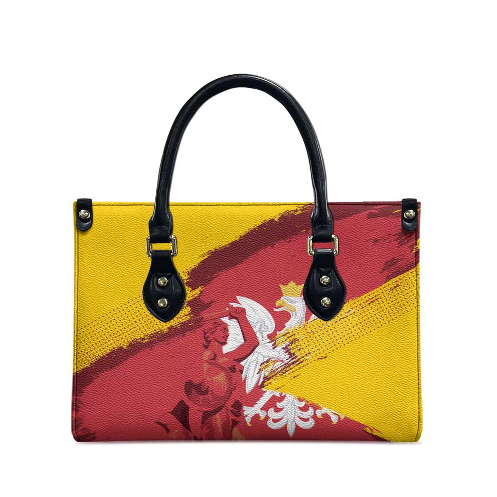Mermaid of Warsaw Poland Leather Bag Polish Capital City Grunge Style