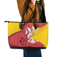 Mermaid of Warsaw Poland Leather Tote Bag Polish Capital City Grunge Style