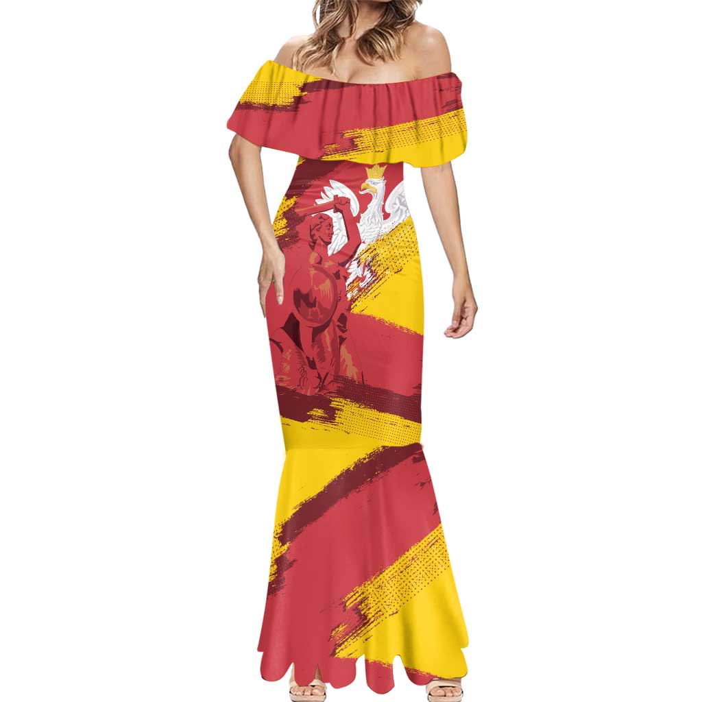 Mermaid of Warsaw Poland Mermaid Dress Polish Capital City Grunge Style