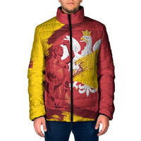 Mermaid of Warsaw Poland Padded Jacket Polish Capital City Grunge Style