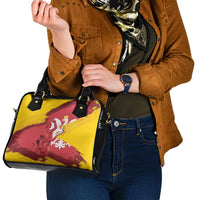 Mermaid of Warsaw Poland Shoulder Handbag Polish Capital City Grunge Style
