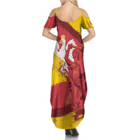 Mermaid of Warsaw Poland Summer Maxi Dress Polish Capital City Grunge Style