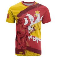 Mermaid of Warsaw Poland T Shirt Polish Capital City Grunge Style