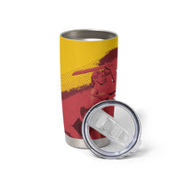 Mermaid of Warsaw Poland Tumbler Cup Polish Capital City Grunge Style