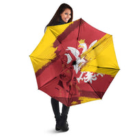 Mermaid of Warsaw Poland Umbrella Polish Capital City Grunge Style