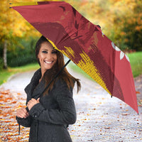 Mermaid of Warsaw Poland Umbrella Polish Capital City Grunge Style