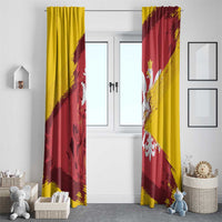 Mermaid of Warsaw Poland Window Curtain Polish Capital City Grunge Style