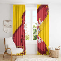 Mermaid of Warsaw Poland Window Curtain Polish Capital City Grunge Style