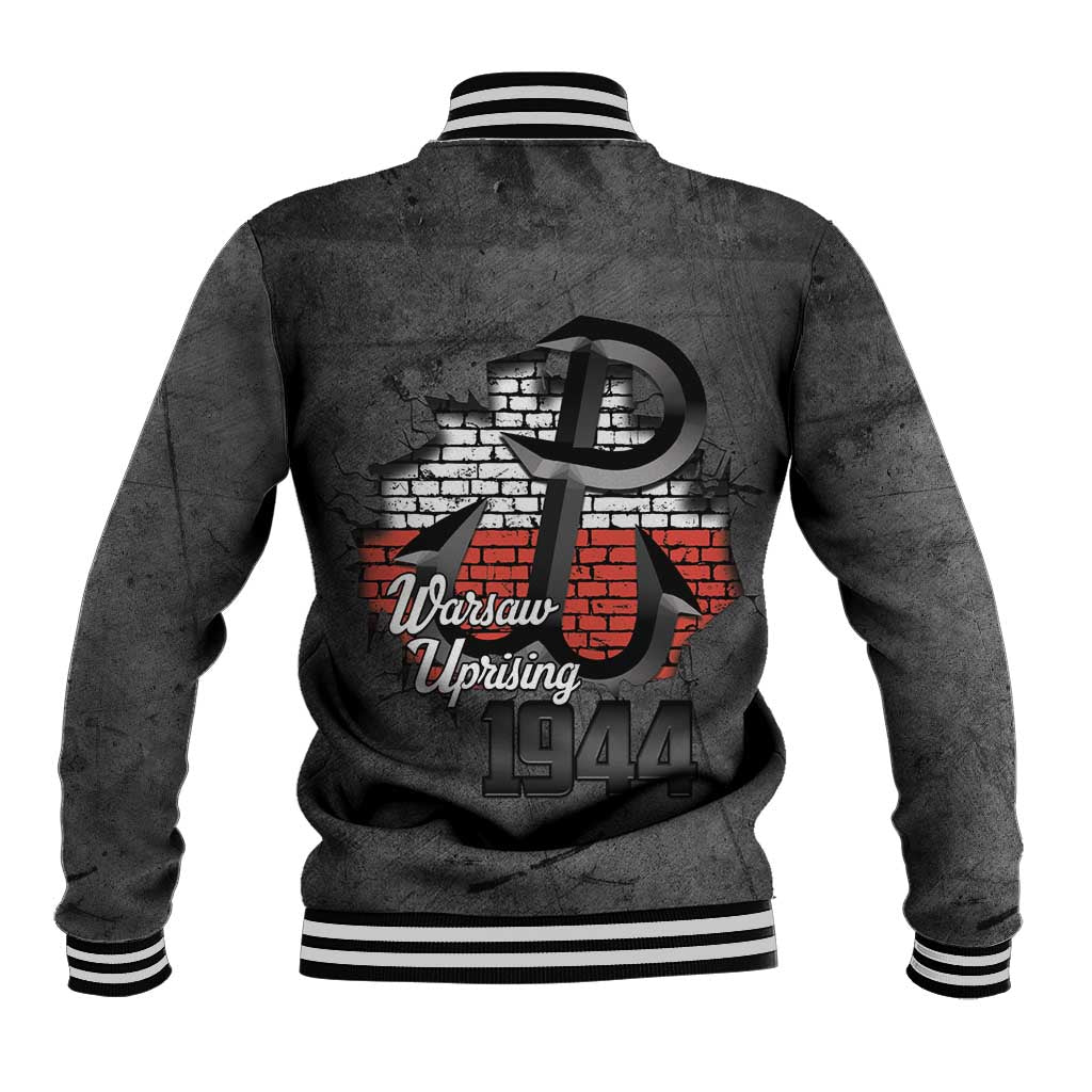Warsaw Uprising 1944 Poland Baseball Jacket Polish Anchor Kotwica