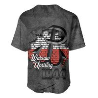 Warsaw Uprising 1944 Poland Baseball Jersey Polish Anchor Kotwica