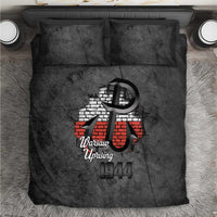 Warsaw Uprising 1944 Poland Bedding Set Polish Anchor Kotwica