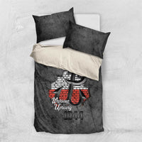Warsaw Uprising 1944 Poland Bedding Set Polish Anchor Kotwica