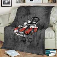 Warsaw Uprising 1944 Poland Blanket Polish Anchor Kotwica
