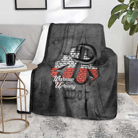 Warsaw Uprising 1944 Poland Blanket Polish Anchor Kotwica