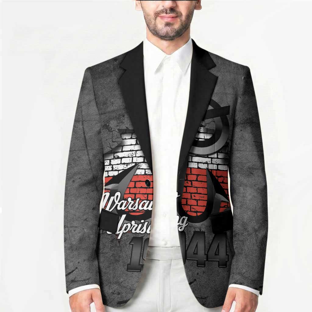 Warsaw Uprising 1944 Poland Blazer Polish Anchor Kotwica