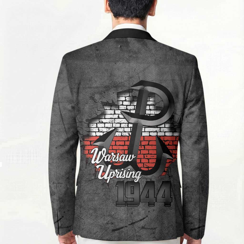 Warsaw Uprising 1944 Poland Blazer Polish Anchor Kotwica