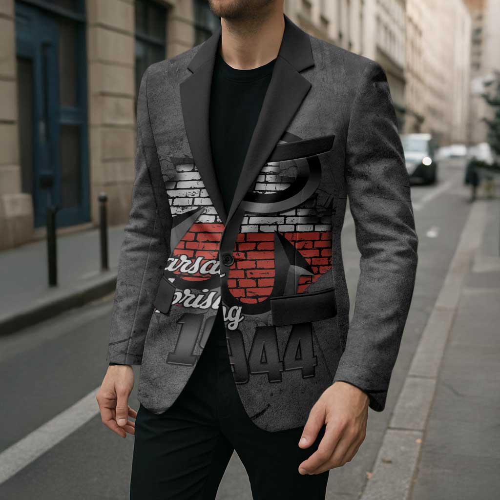 Warsaw Uprising 1944 Poland Blazer Polish Anchor Kotwica