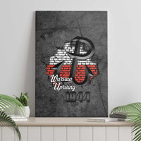 Warsaw Uprising 1944 Poland Canvas Wall Art Polish Anchor Kotwica