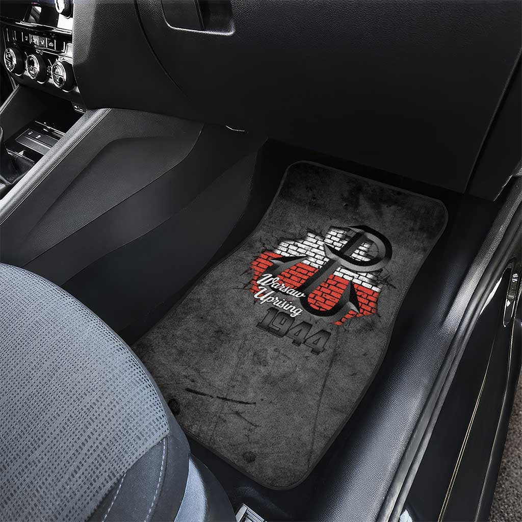 Warsaw Uprising 1944 Poland Car Mats Polish Anchor Kotwica
