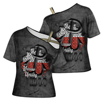 Warsaw Uprising 1944 Poland Cross Shoulder Shirt Polish Anchor Kotwica