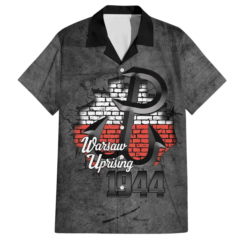 Warsaw Uprising 1944 Poland Hawaiian Shirt Polish Anchor Kotwica