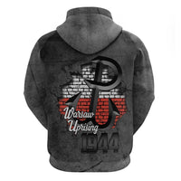 Warsaw Uprising 1944 Poland Hoodie Polish Anchor Kotwica