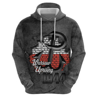 Warsaw Uprising 1944 Poland Hoodie Polish Anchor Kotwica