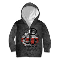 Warsaw Uprising 1944 Poland Kid Hoodie Polish Anchor Kotwica