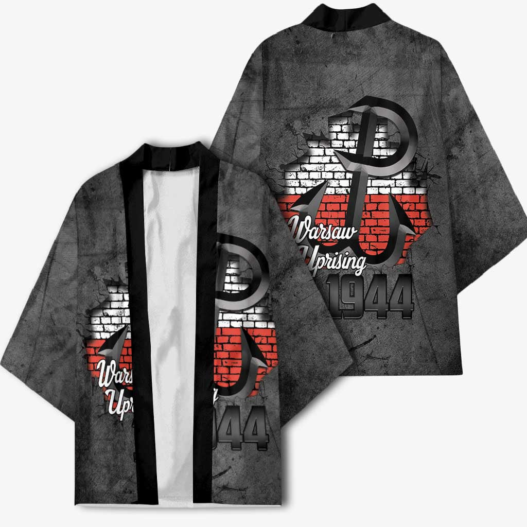 Warsaw Uprising 1944 Poland Kimono Polish Anchor Kotwica
