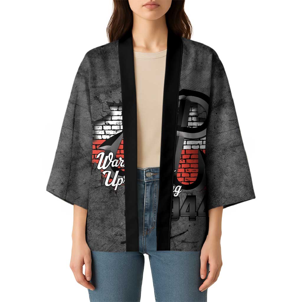 Warsaw Uprising 1944 Poland Kimono Polish Anchor Kotwica